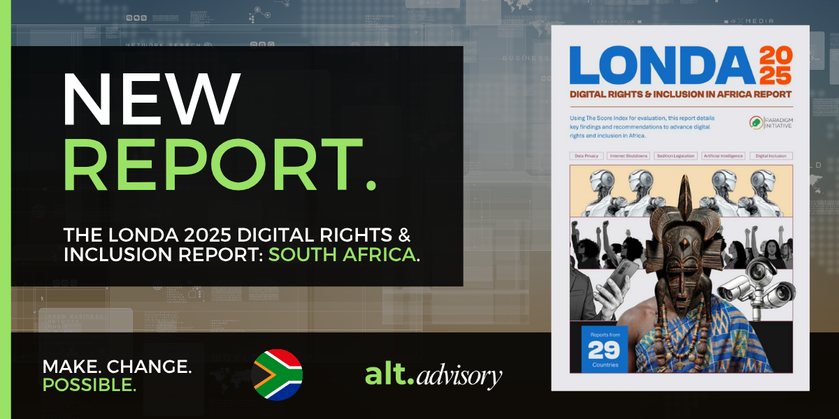 Preparing research on digital rights and inclusion in South Africa